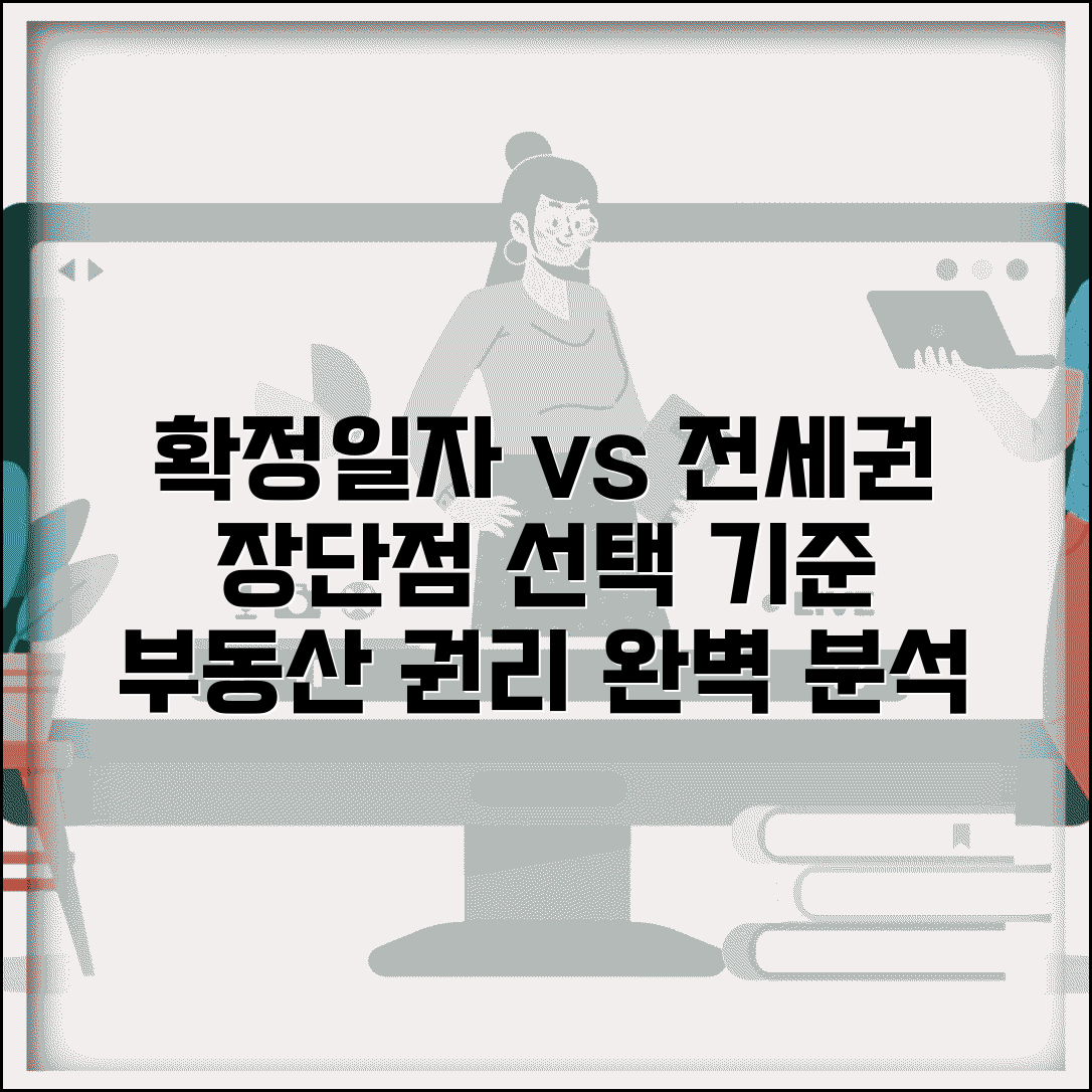 확정일자와 전세권 설정 차이점 | 각각의 장단점과 선택 기준