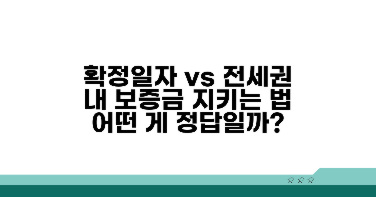 확정일자 vs 전세권, 무엇이 더 나을까?