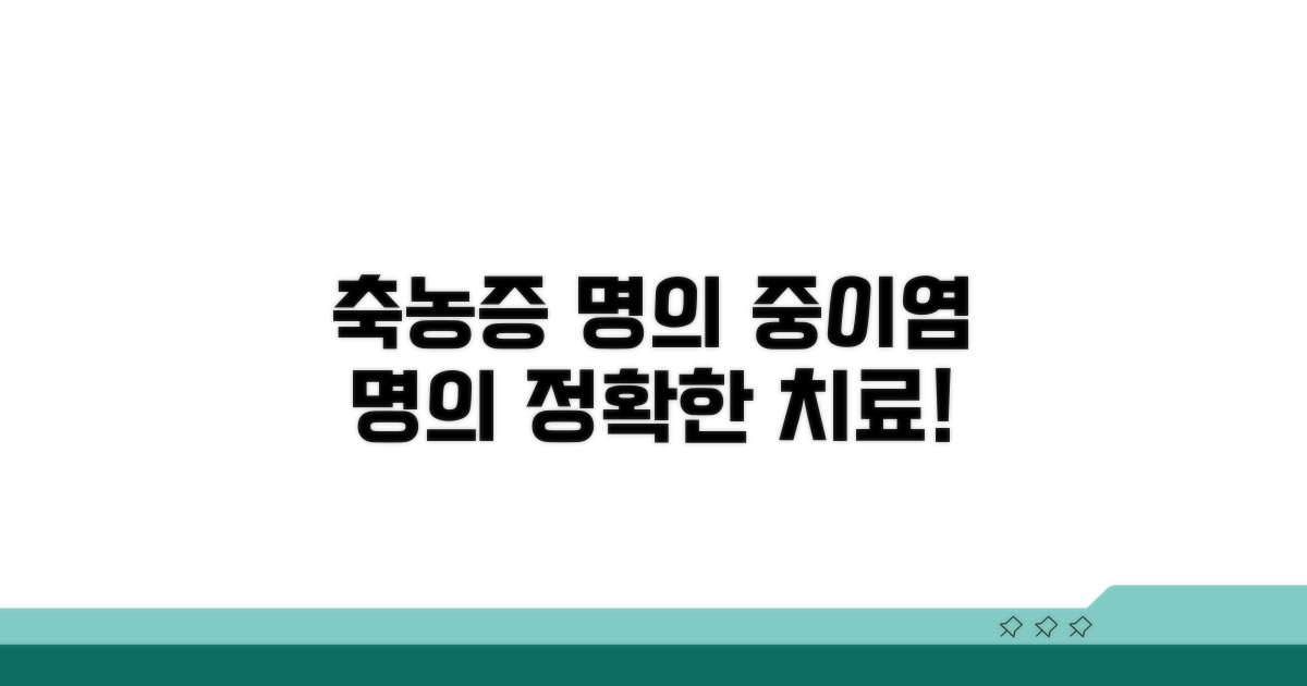 축농증 중이염 치료 명의
