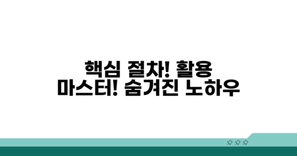 절차 및 활용 노하우