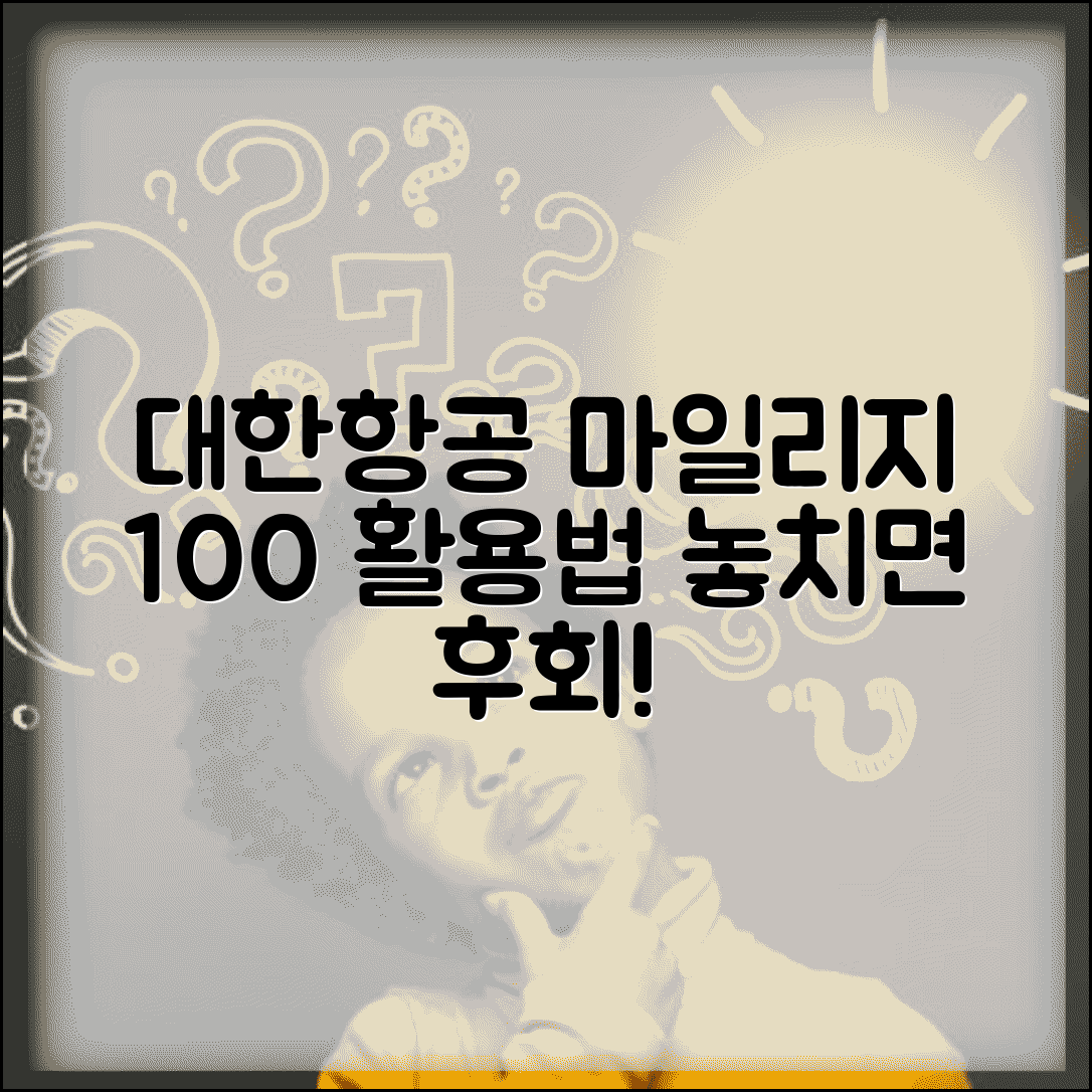 대한항공 마일리지 사용방법 활용법 | 대한항공 마일리지 완벽 사용 가이드