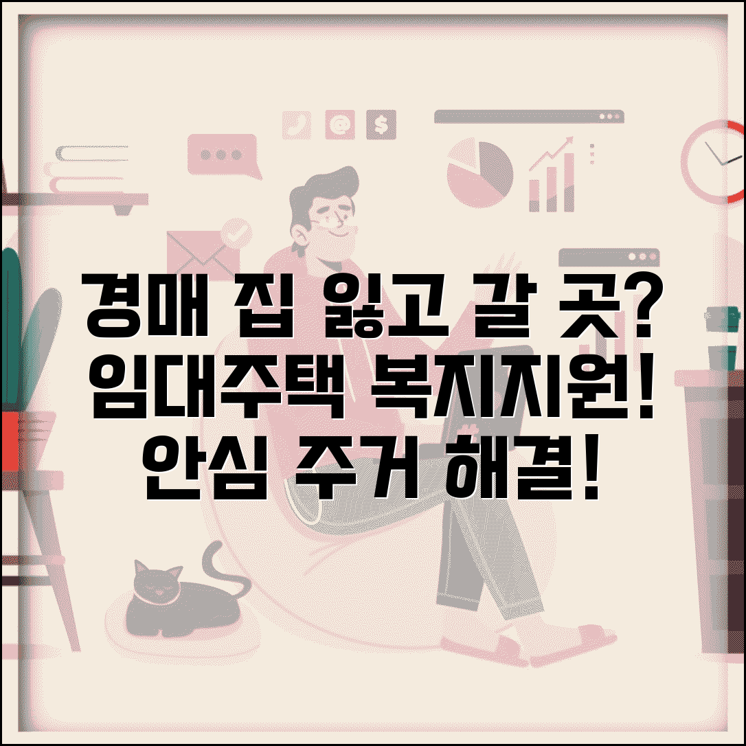 경매로 집 잃으면 갈 곳 | 경매 후 퇴거시 임대주택 신청과 주거복지 지원