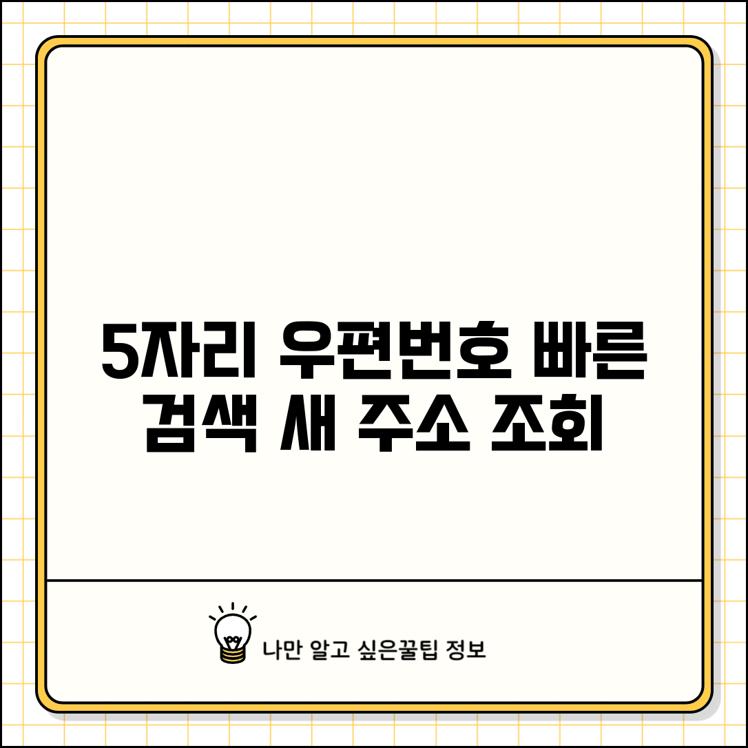 우편번호 5자리 검색 사이트 | 새 우편번호 5자리 조회