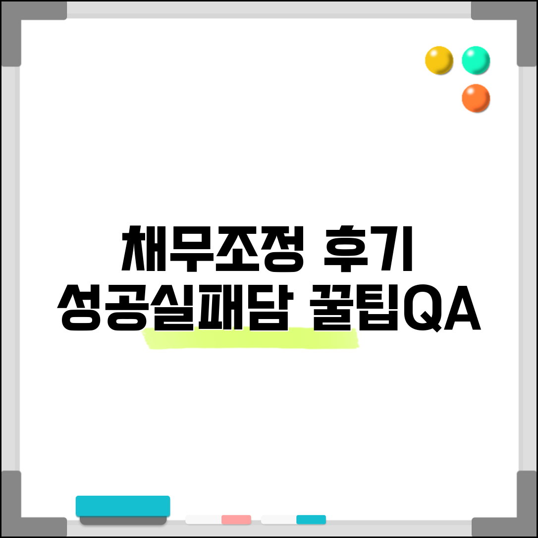 채무조정 디시 후기모음 | 실제 경험담 | 성공사례 | 실패후기 | 팁 공유 | 질문답변