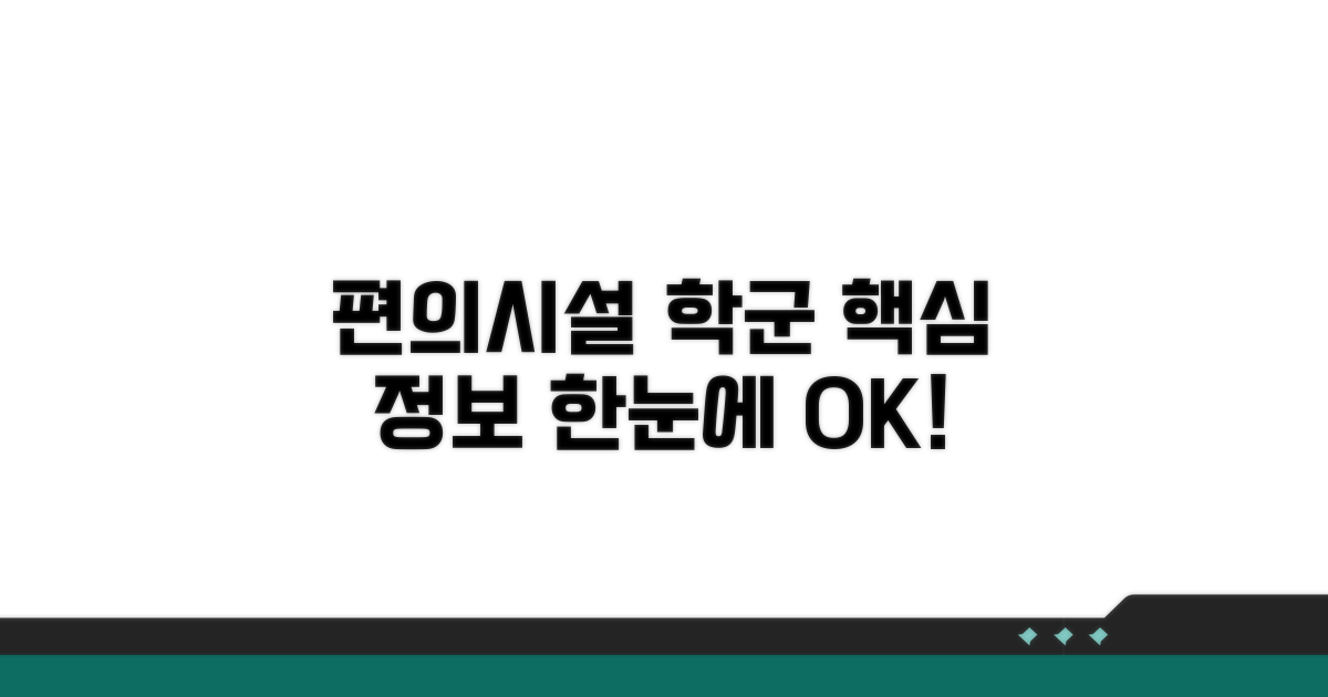 주요 편의시설 및 학군 정보