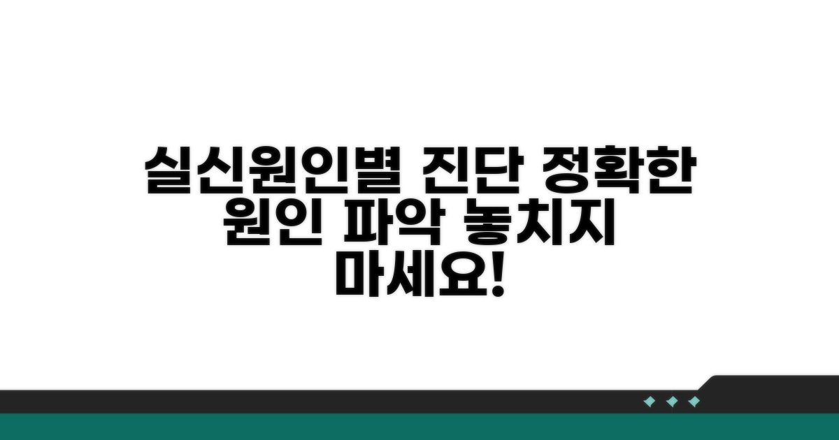 실신 원인별 구분과 진단 방법