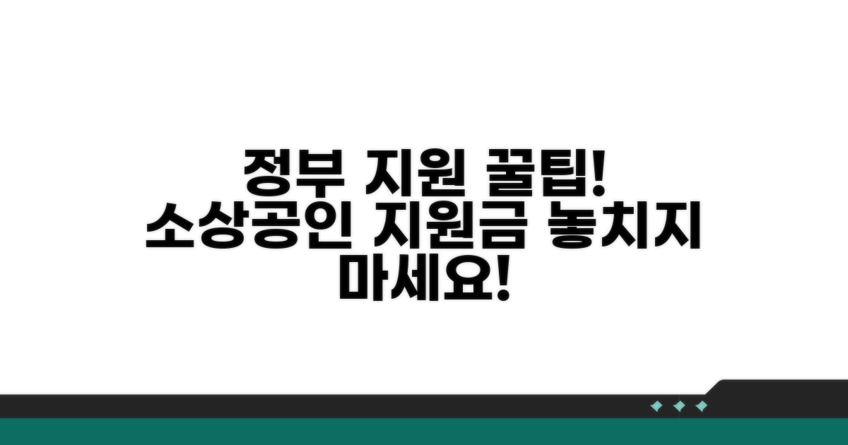 소상공인 지원 정책 활용법