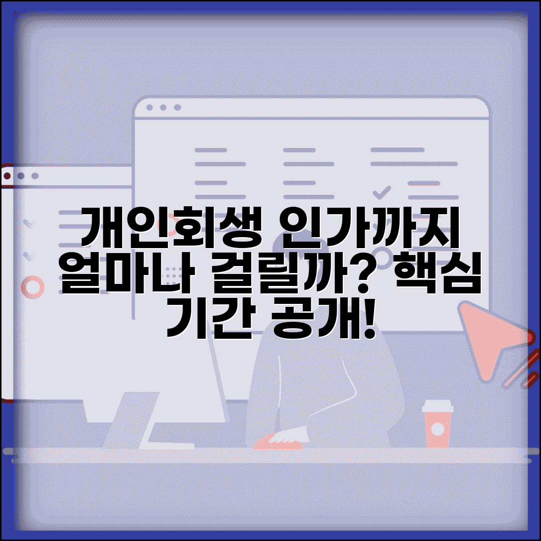 개인회생 인가결정 기간 얼마나 걸릴까? | 단계별 예상 소요 시간
