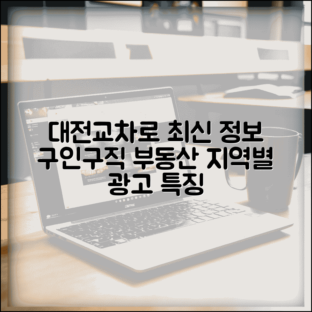 대전교차로 신문 최신 정보 | 구인구직/부동산 매물 | 지역별 광고 특징
