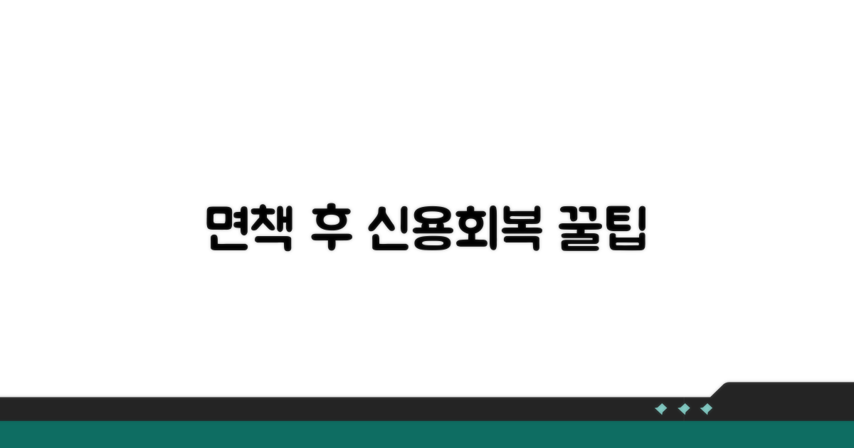 면책 후 신용 회복 꿀팁