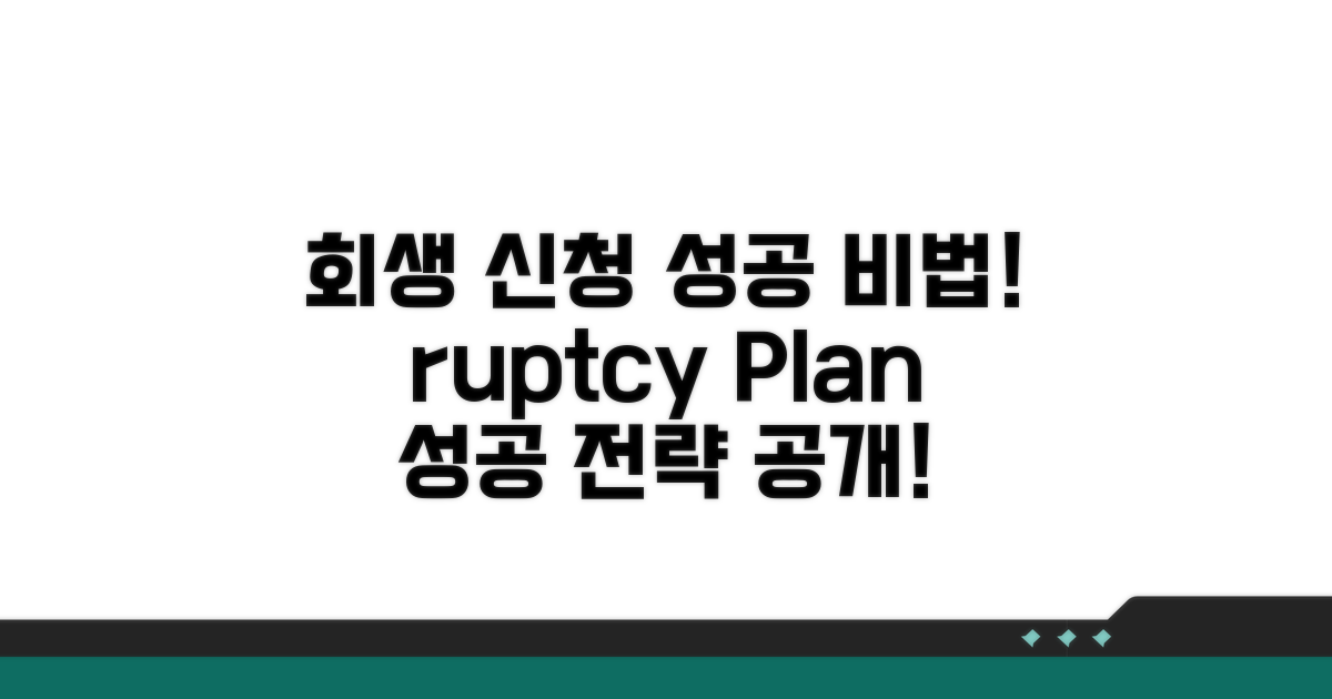 성공적인 회생 신청 방법