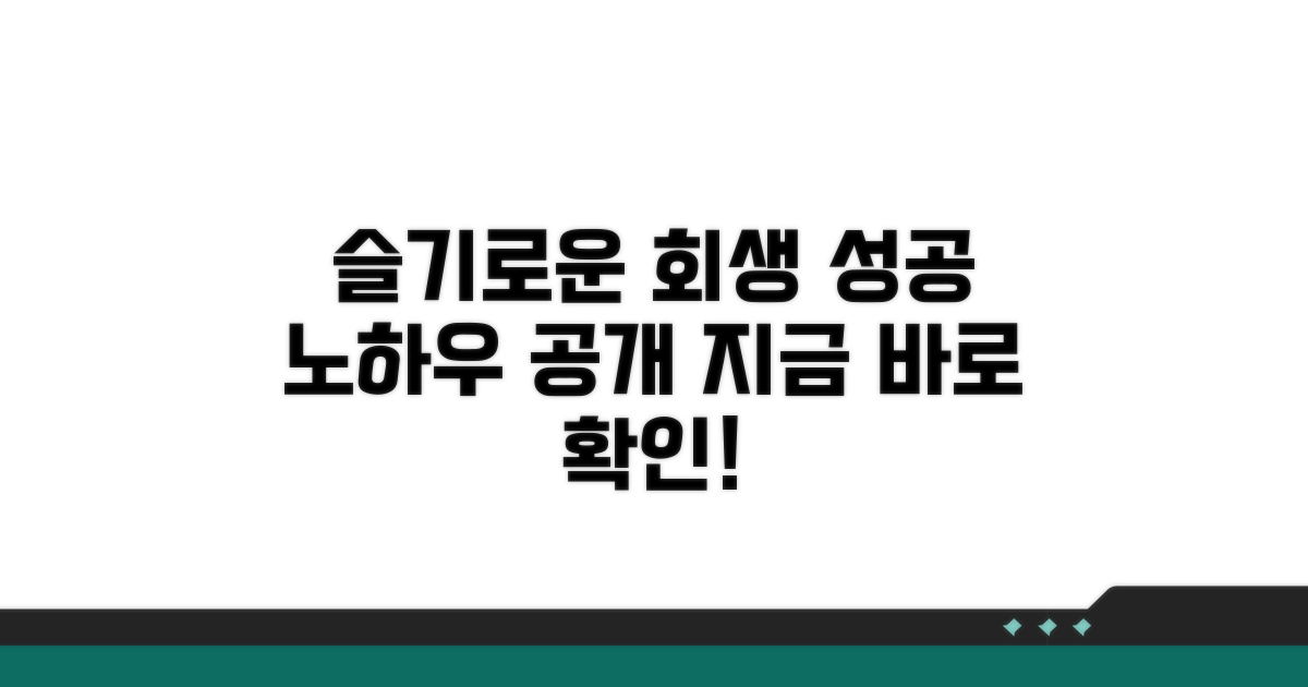 슬기로운 개인회생, 성공 노하우