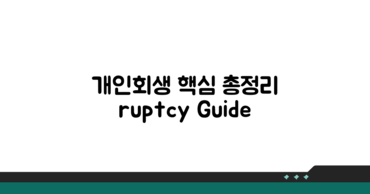 개인회생 절차 완벽 가이드