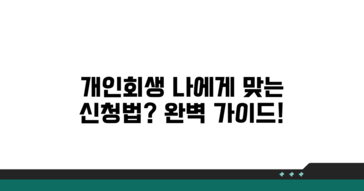 개인회생 절차 완벽 가이드