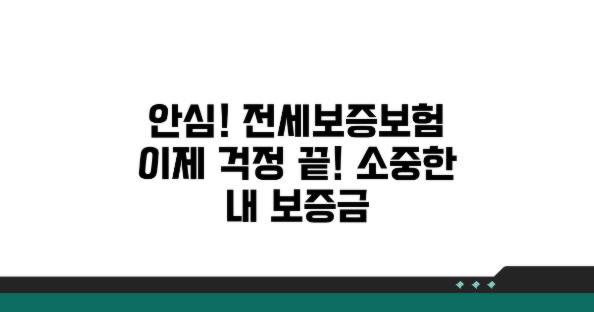 전세보증보험, 안심하고 이용하세요