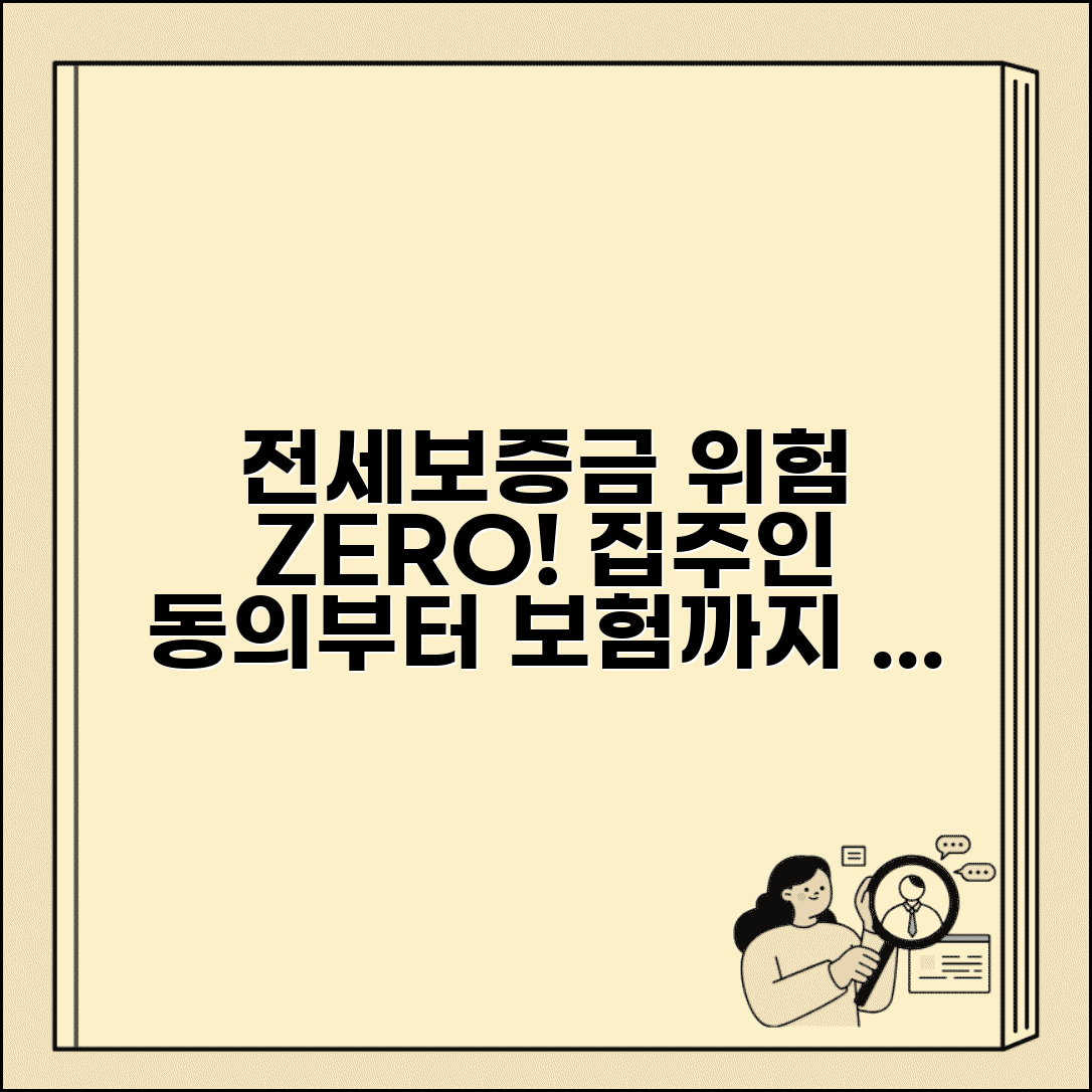 전세보증금 미반환 위험 대비 | 집주인 동의, 보증보험 종류, 가입 방법 총정리