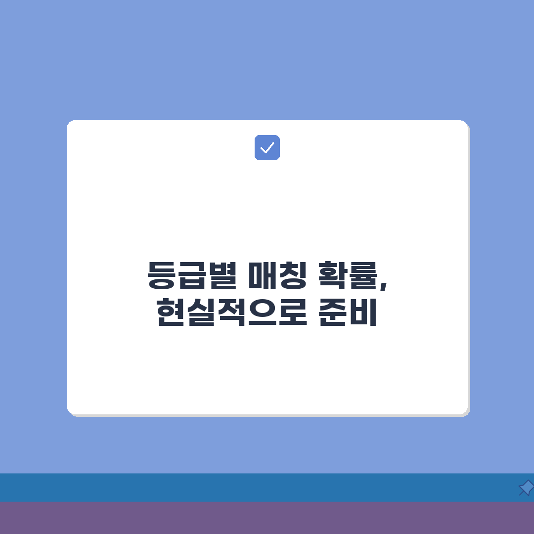 결혼정보회사 남자 현실 등급별 매칭 확률 | 가입 전 반드시 알아야 할 사실 공유할게요!